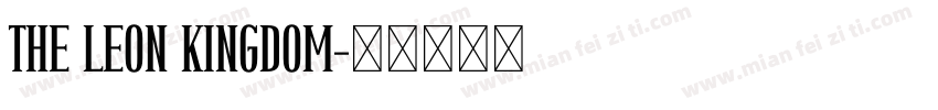The Leon Kingdom字体转换